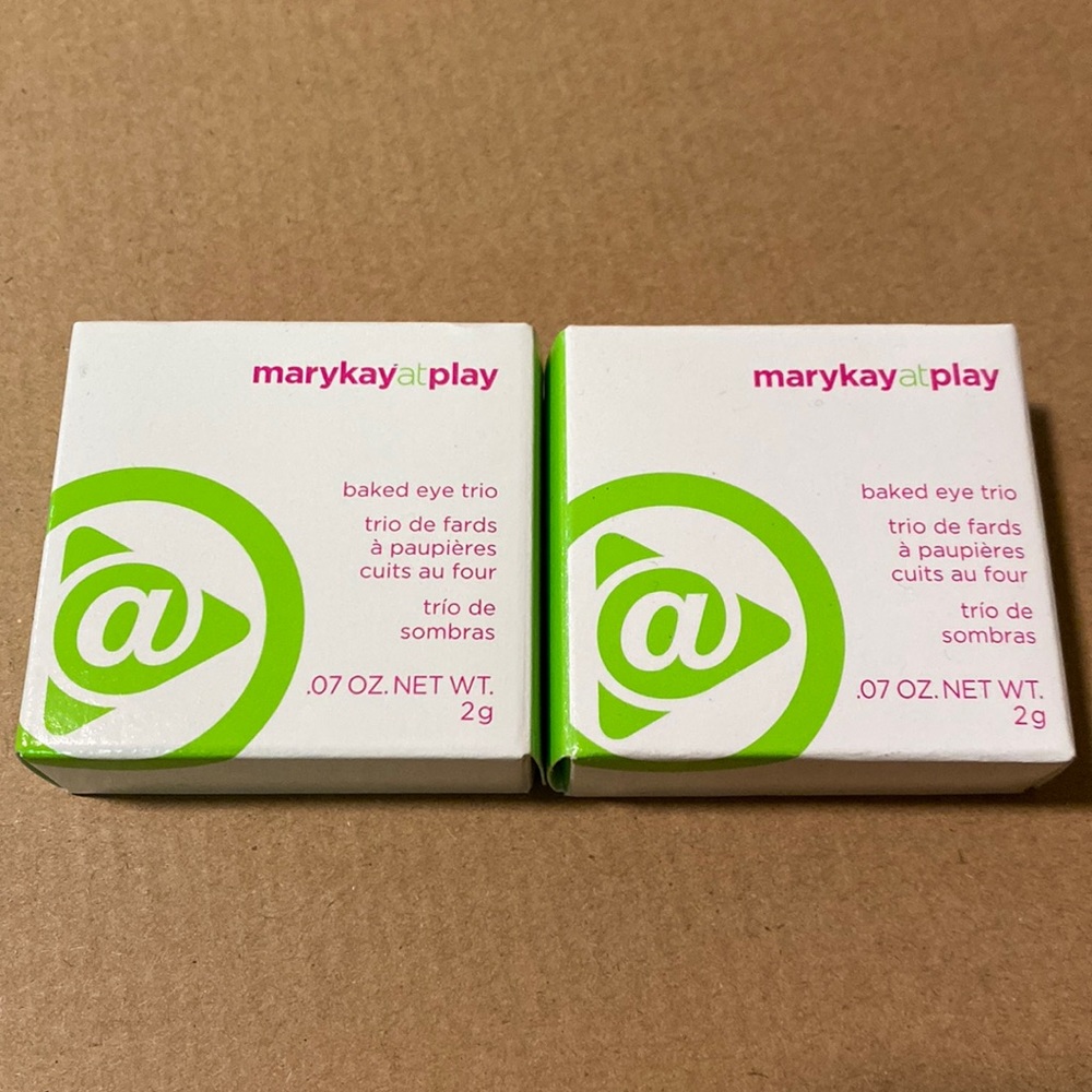 Mary Kay at Play trios. Set of 2
